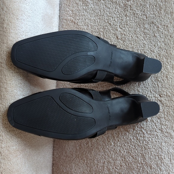 Easy Street Block Heel Formal Dressy Heels 8WW Black - Picture 14 of 16